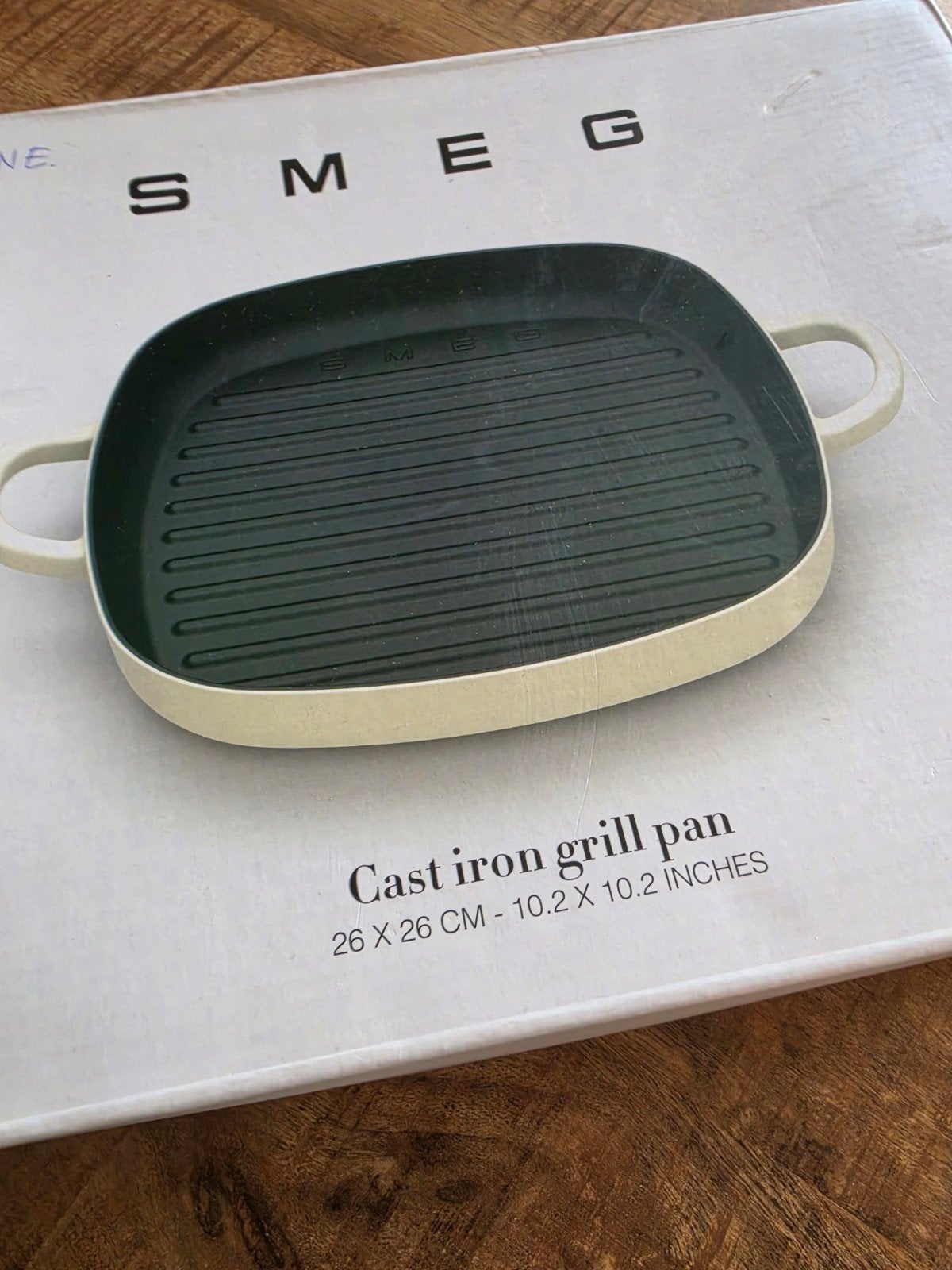 SMEG grillpan Nieuw in doos, Ophalen of Verzenden, Nieuw