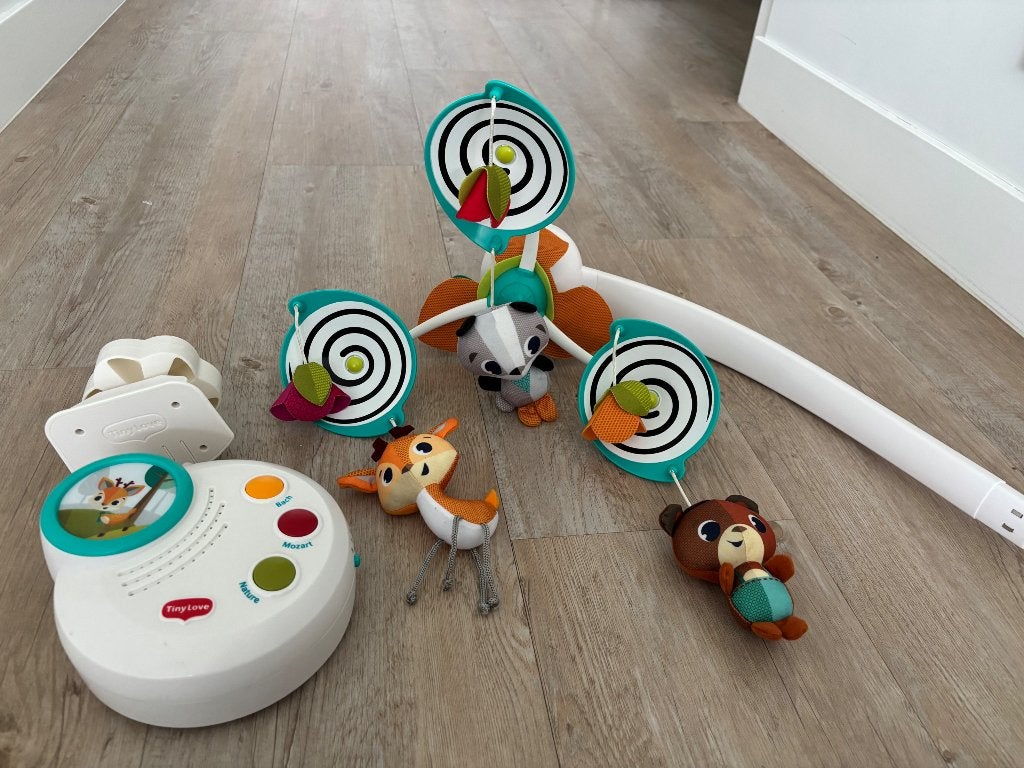 Tiny Love Muziekmobiel, Kinderen en Baby's, Ophalen, Zo goed als nieuw, Mobiel, Met licht