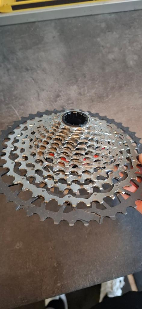 Sram Rival XPLR 13 Speed cassette 10-46t, Overige typen, Ophalen of Verzenden, Zo goed als nieuw, Gravelbike