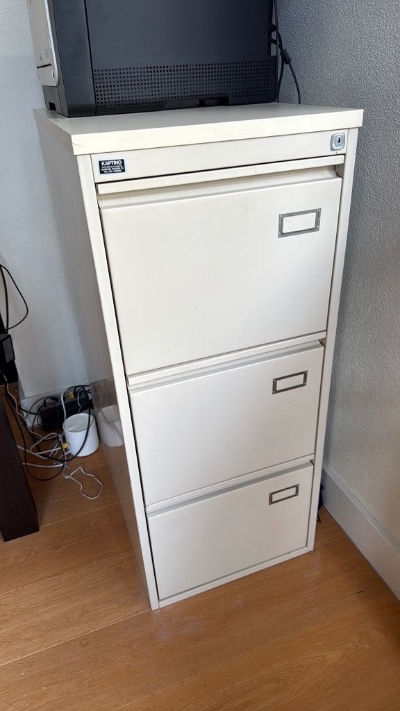 Archief ladekast met 3 lades, gratis op te halen, Huis en Inrichting, Ophalen, Minder dan 50 cm, Gebruikt, 3 of 4 laden
