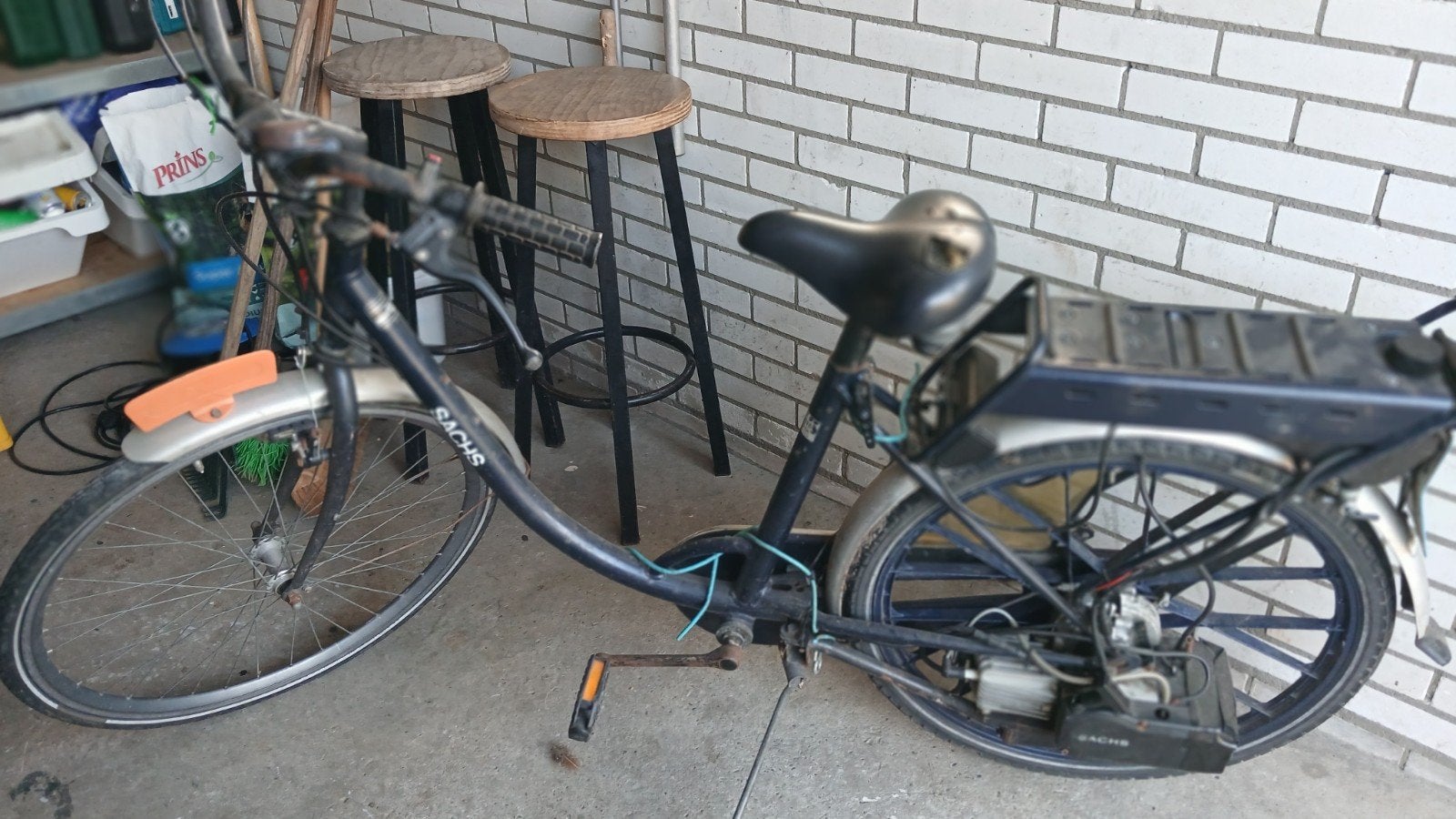 Sachs gemotoriseerde fiets - Gebruikt, Fietsen en Brommers, Ophalen, Gebruikt, Maximaal 25 km/u, Sachs