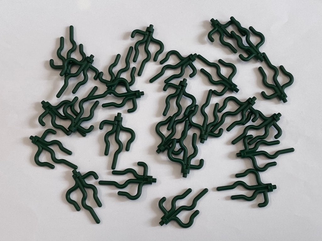 Partij 25x nieuwe Lego zeewier planten in diverse kleuren, Overige thema's, Lego, Nieuw, Ophalen of Verzenden