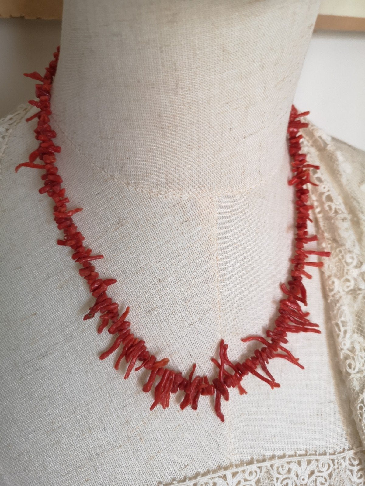 Koraal ketting, Ophalen of Verzenden, Steen of Mineraal
