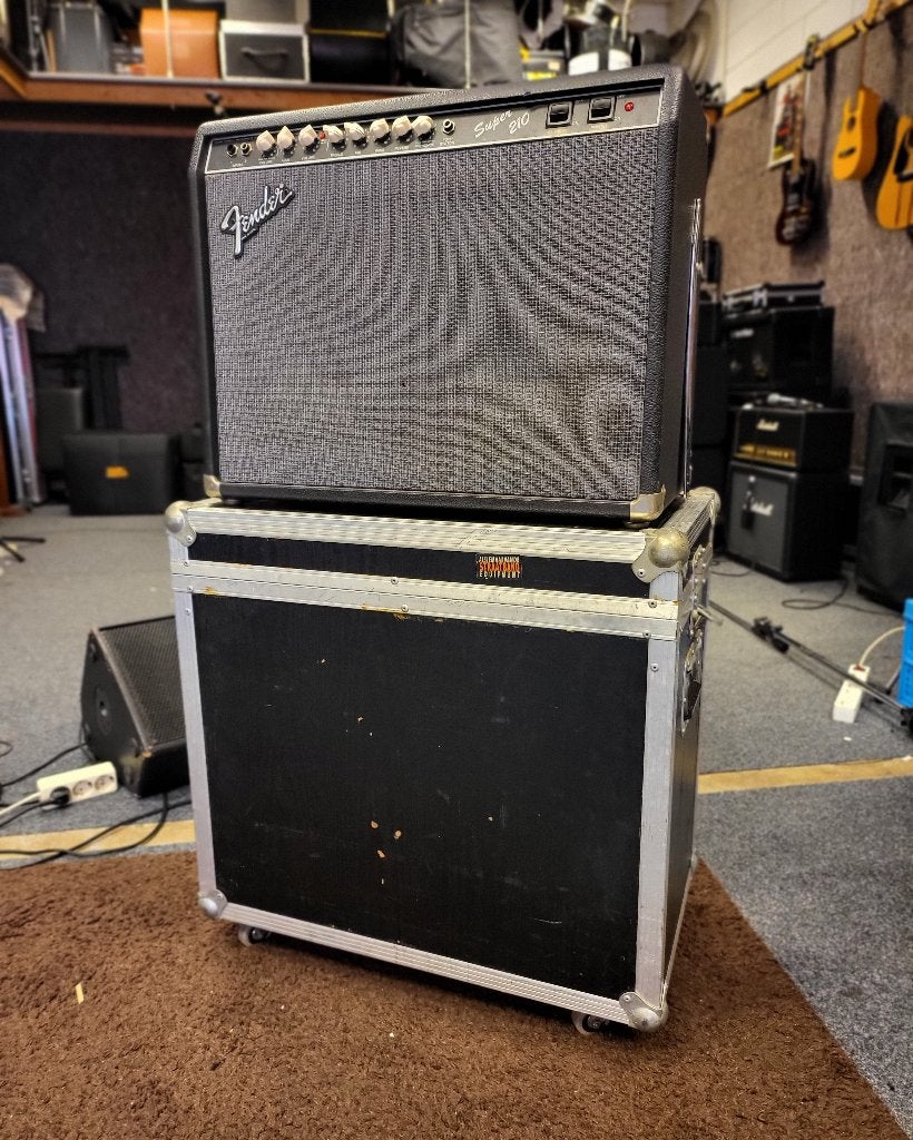 Vintage Fender Super 210 buizenversterker, Ophalen, Gebruikt, Gitaar, 50 tot 100 watt