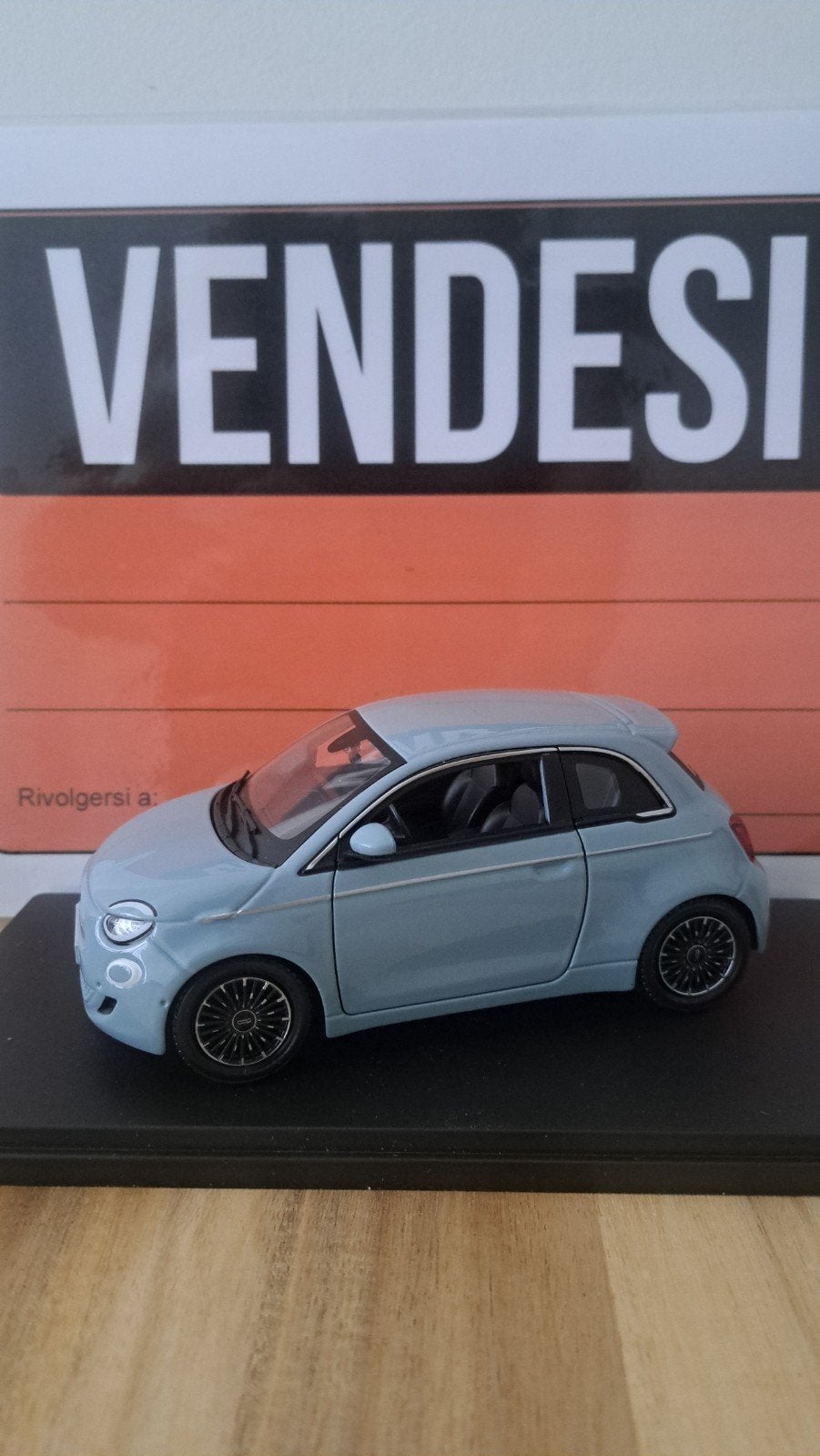 Fiat 500e. Bburago., Ophalen of Verzenden, Nieuw, Bburago