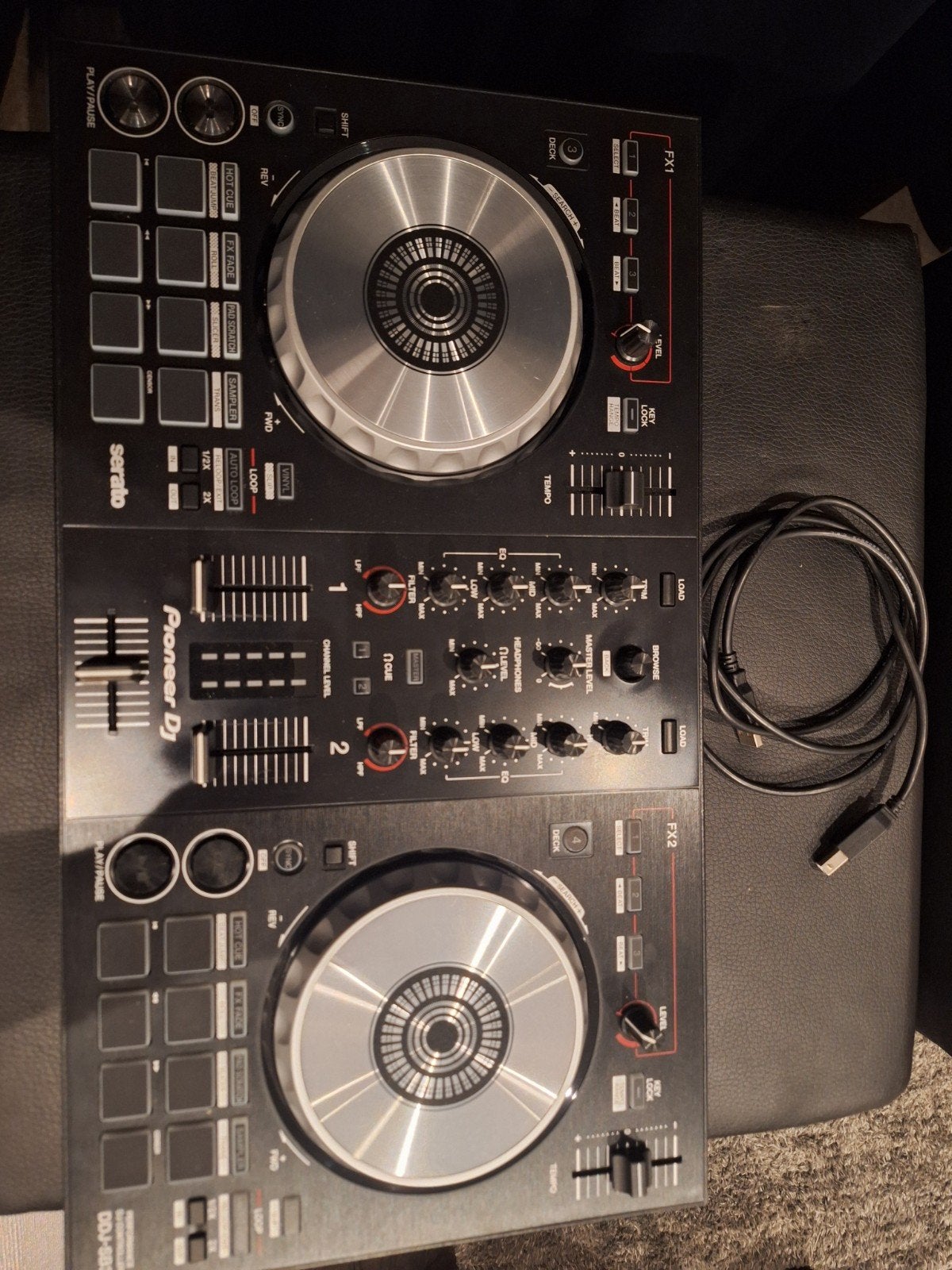 Pioneer DJ DDJ-SB3 Inc Decksaver, Ophalen, Zo goed als nieuw, Dj-set, Pioneer