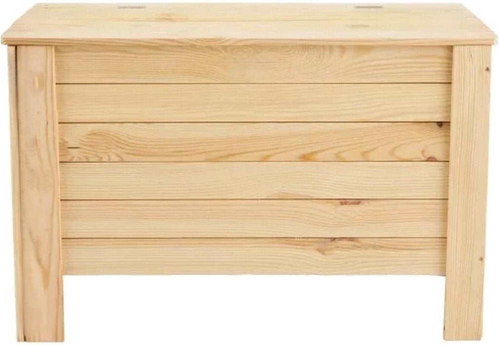 Grote houten kist met klep deksel, speelgoedkist, 80x50x40cm, Ophalen, 50 – 75, Minder dan 50 cm, 50 tot 100 cm
