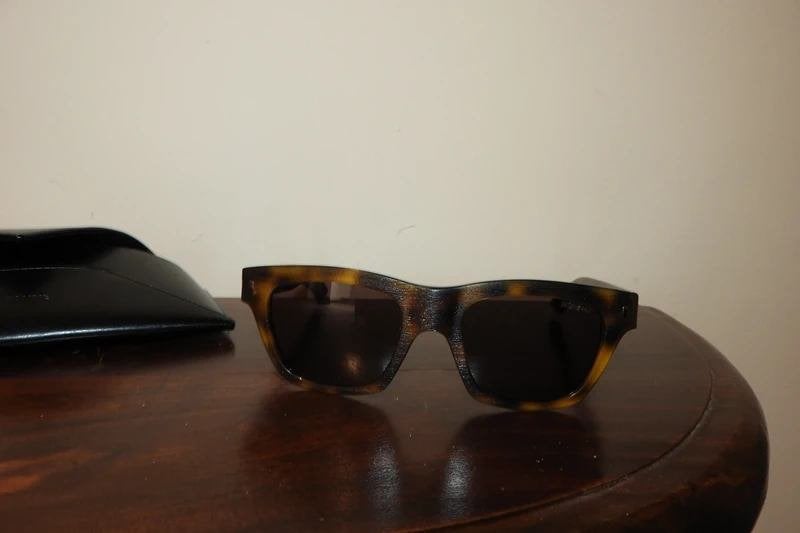 Yves Saint Laurent zonnebril bruin montuur merk in glas, Overige merken, Zonnebril, Bruin, Verzenden