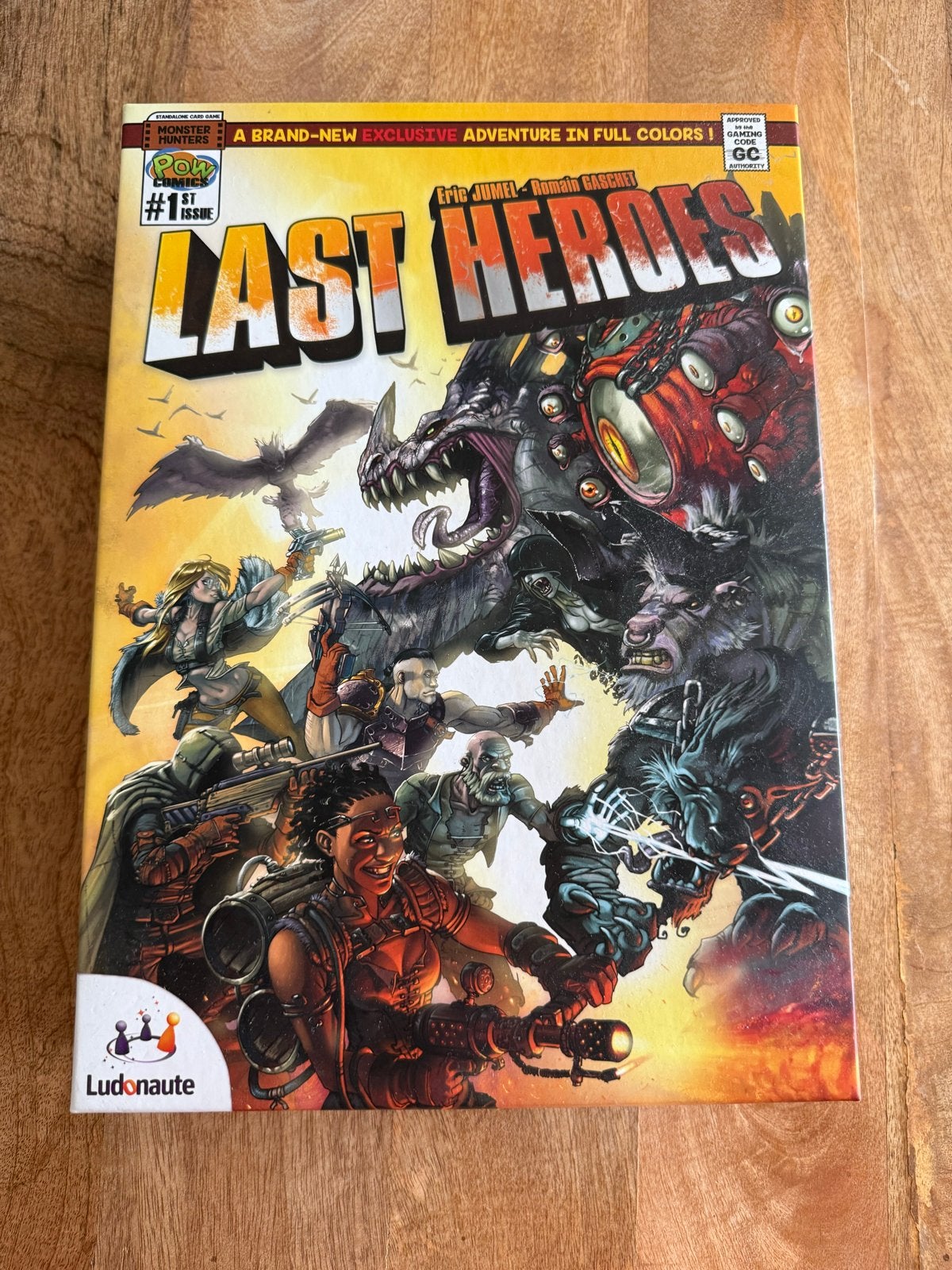 Last Heroes Bordspel - Avontuurlijk Coöperatief Spel, Een of twee spelers, Ophalen, Zo goed als nieuw