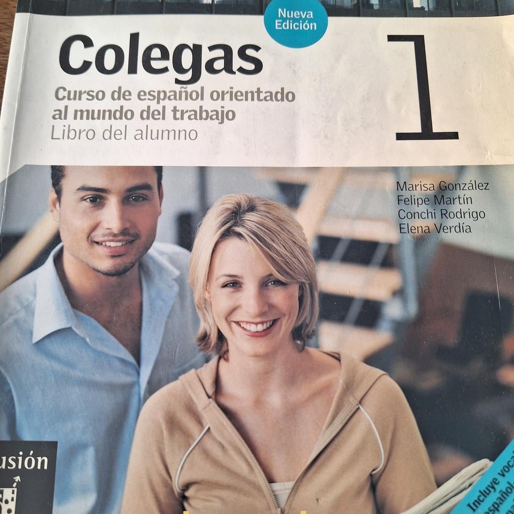Colegas 1: Spaans voor de werkwereld (Nieuwe Editie), Boeken, Taal | Spaans, Zo goed als nieuw, Non-fictie, Ophalen of Verzenden