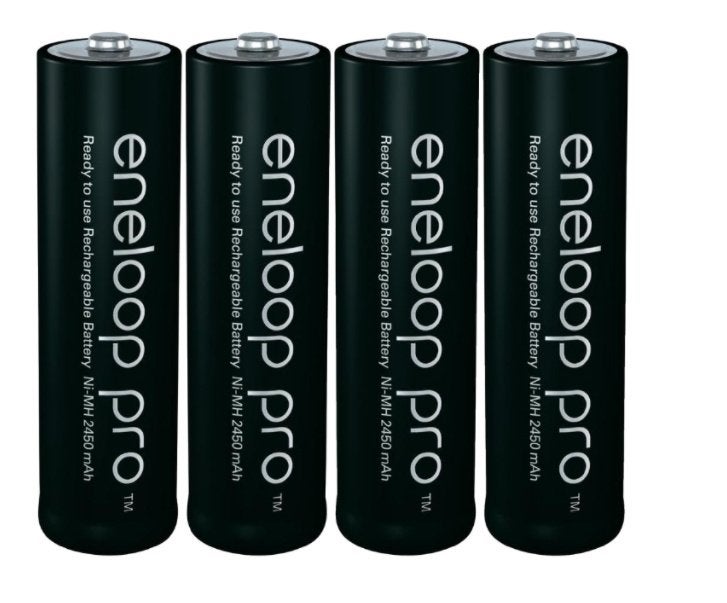 Panasonic Eneloop Pro AA Batterijen 2500 MAH Penlite NiMH, Ophalen of Verzenden, Zo goed als nieuw, Oplaadbaar