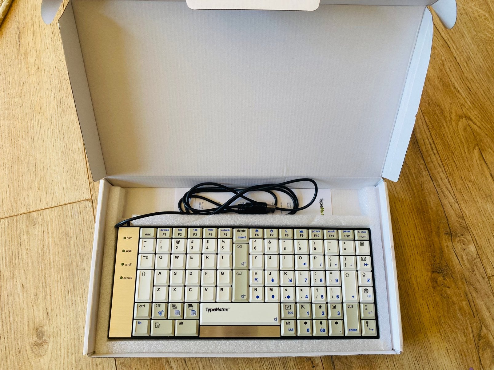 TypeMatrix 2030 Ergonomisch Toetsenbord – Ortholinear, Computers en Software, Toetsenborden, Ergonomisch, Ophalen of Verzenden