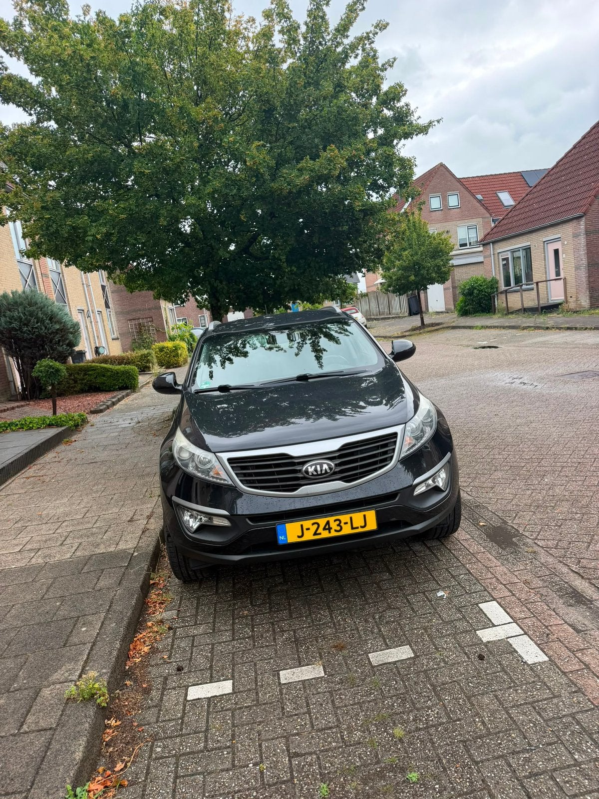 Kia Sportage 1.6 GDI 2WD 2013 Zwart, Auto's, Kia, Voorwielaandrijving, 1280 kg, 1591 cc, 4 cilinders
