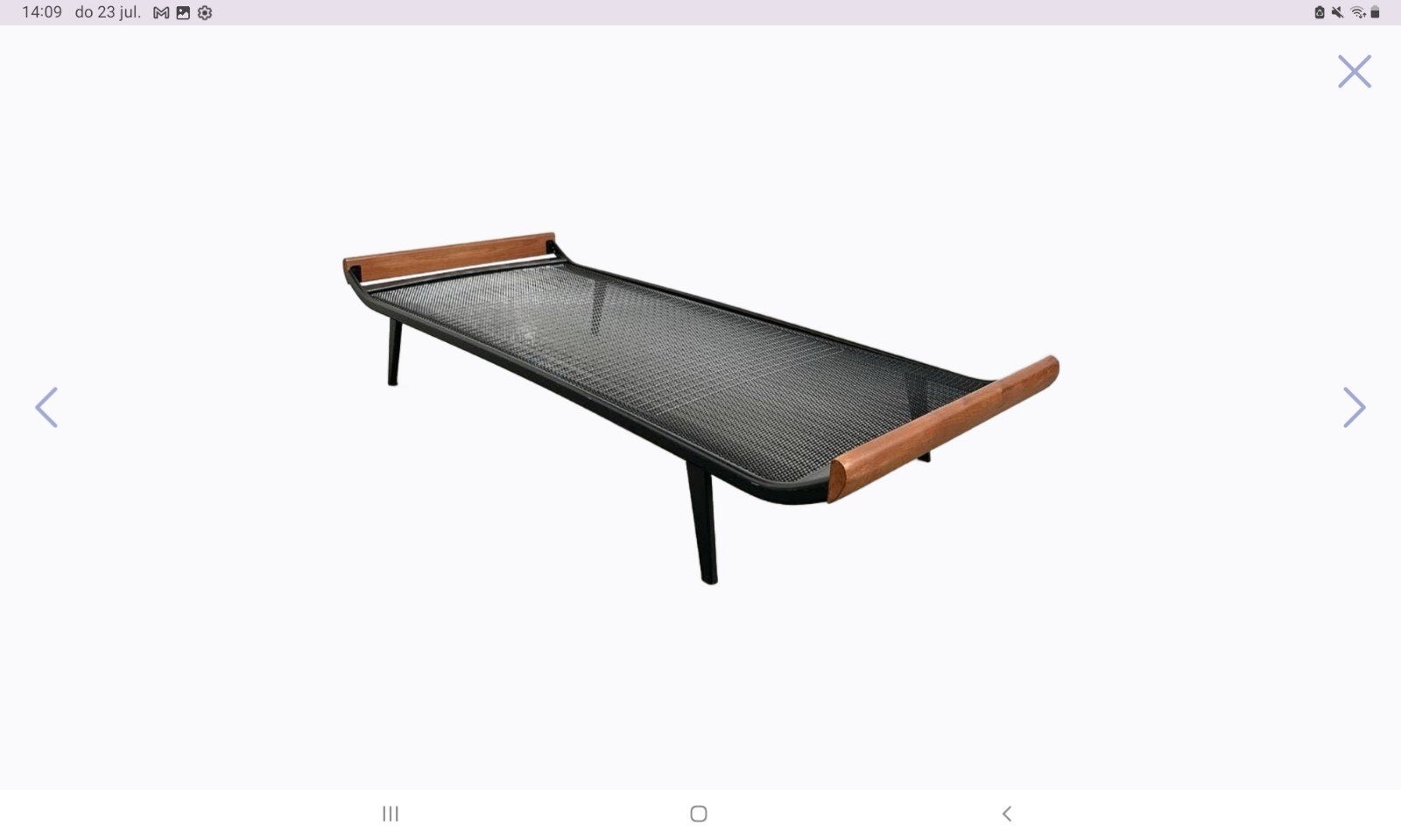 degelijk auping vintage bed., Huis en Inrichting, Slaapkamer | Bedden, Ophalen, Gebruikt, Eenpersoons, 80 cm