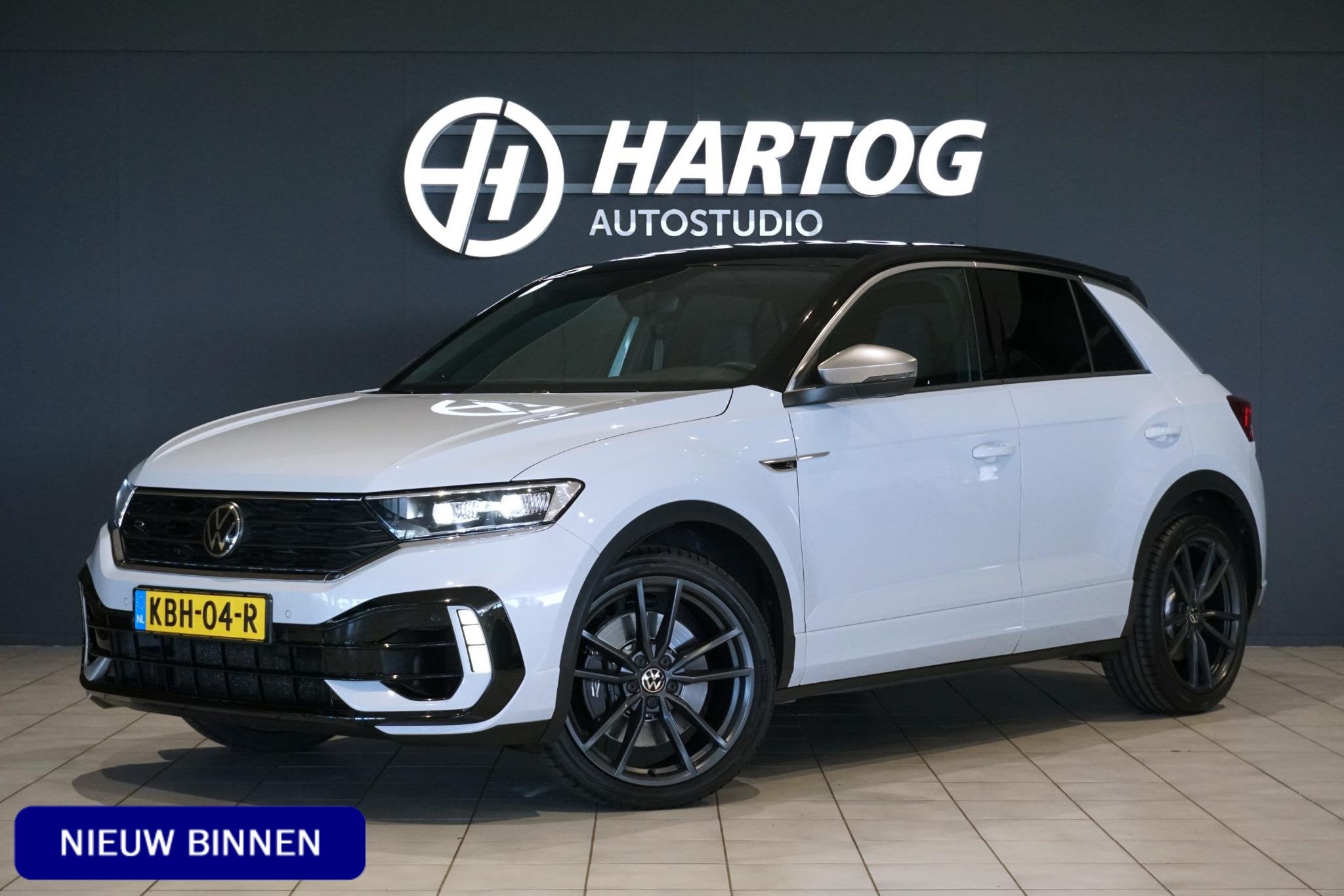 Volkswagen T-Roc 2.0 TSI 4Motion R *dealer onderhouden* + AK, Auto's, Volkswagen, Stof, Gebruikt, 4 cilinders, 1984 cc