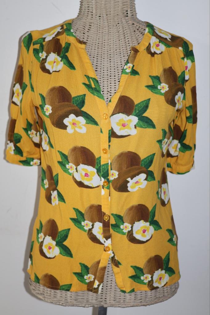 Fabienne Chapot blouse maat 34 / XS, NL, Geel, Fabienne Chapot, Ophalen of Verzenden