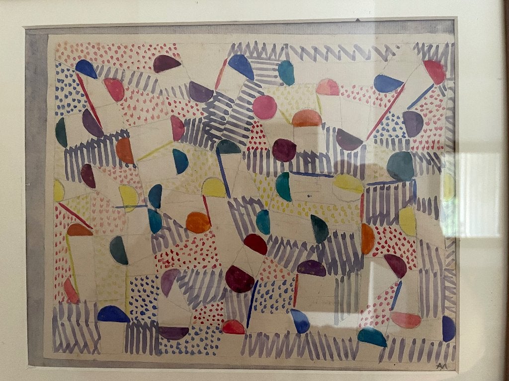 gezocht, werk van Albert Muis, monogram: AM, Ophalen of Verzenden, Expressionistisch, Overige onderwerpen