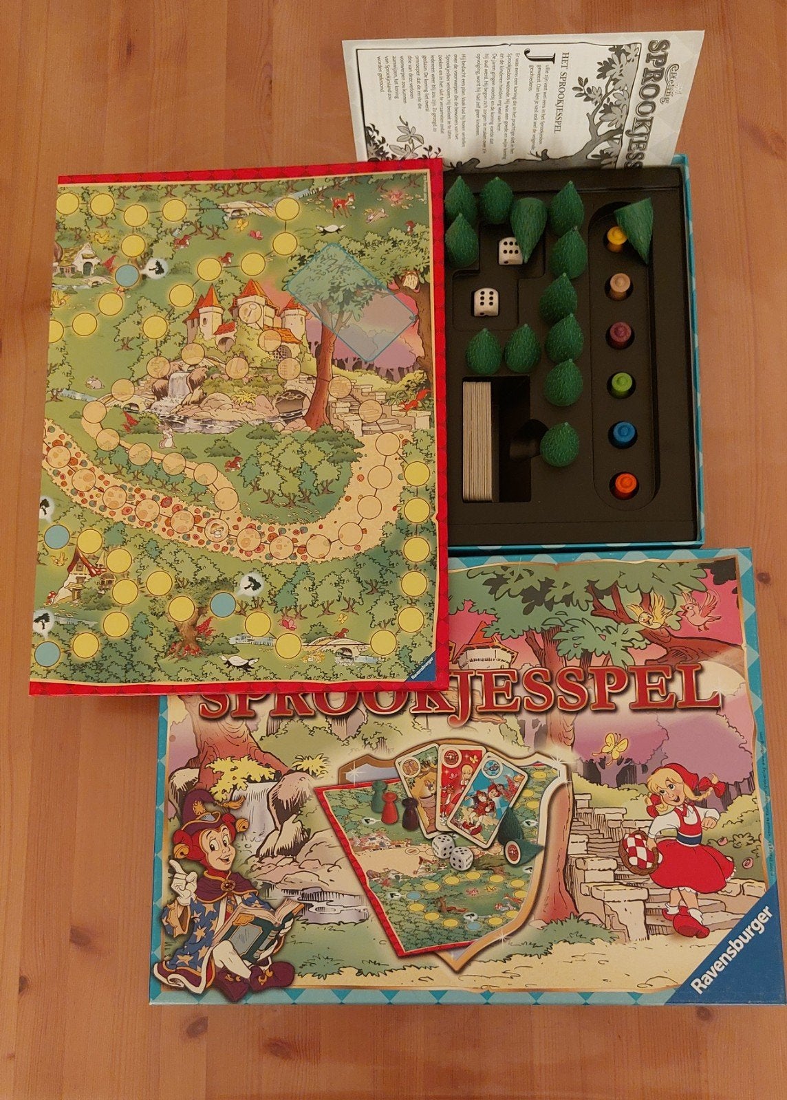 Efteling sprookjesspel, Ophalen, Zo goed als nieuw
