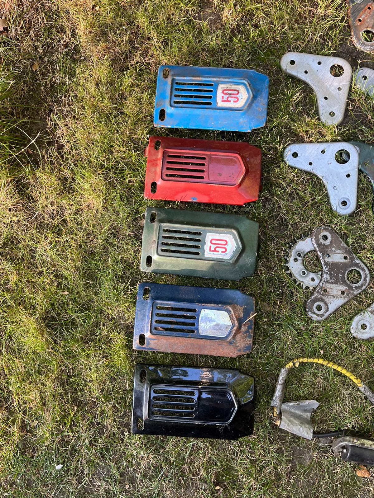 Schildjes honda amigo novio, Fietsen en Brommers, Ophalen of Verzenden