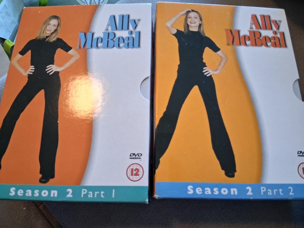 Ally McBeal Seizoen 2 Deel 1 & 2 DVD Boxset, Gebruikt, Boxset, Ophalen of Verzenden, Komedie