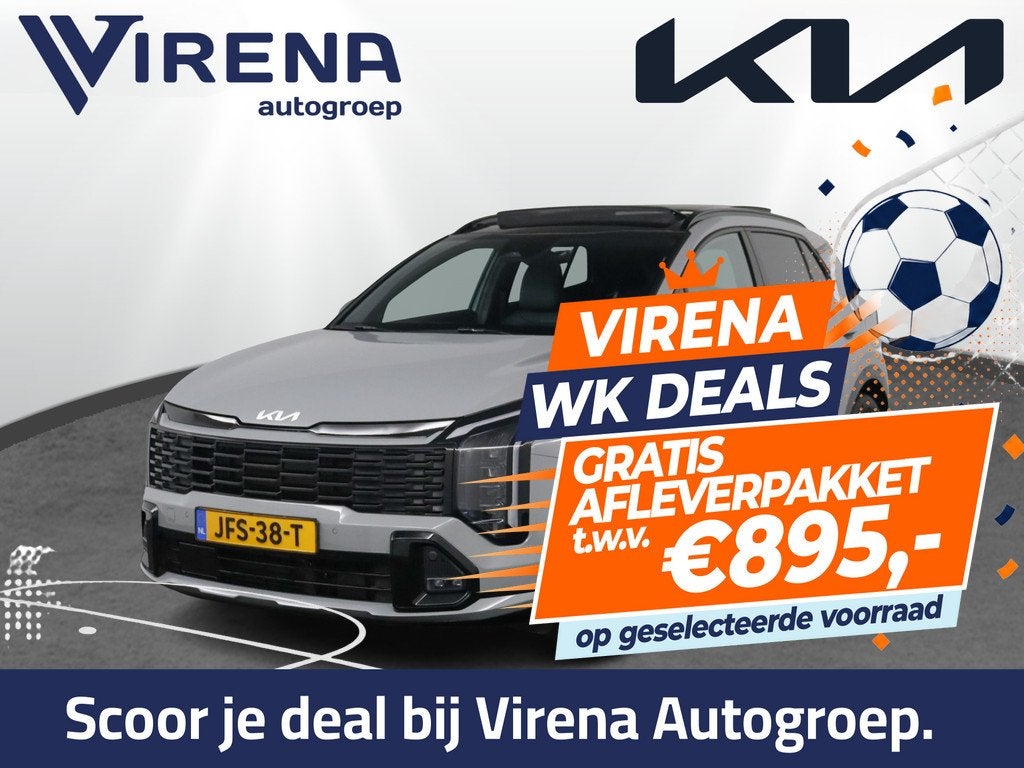 Kia Sportage 1.6 T-GDi Hybrid GT-Line - Schuif/kantel dak -, Auto's, Euro 6, 4 cilinders, Origineel Nederlands, 1565 kg
