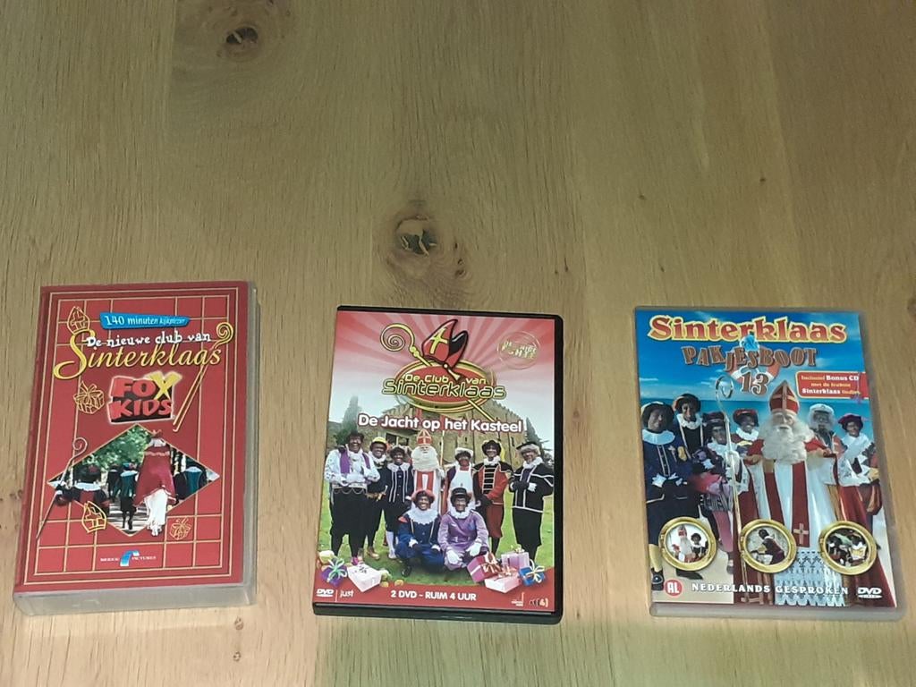 Dvd's Video Club van Sinterklaas, Avontuur, Alle leeftijden, Ophalen of Verzenden, Zo goed als nieuw