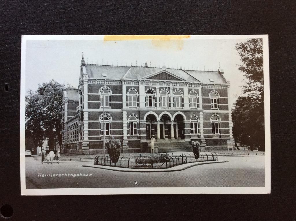 Tiel, Gerechtsgebouw, Ophalen of Verzenden, 1960 tot 1980, Ongelopen, Gelderland