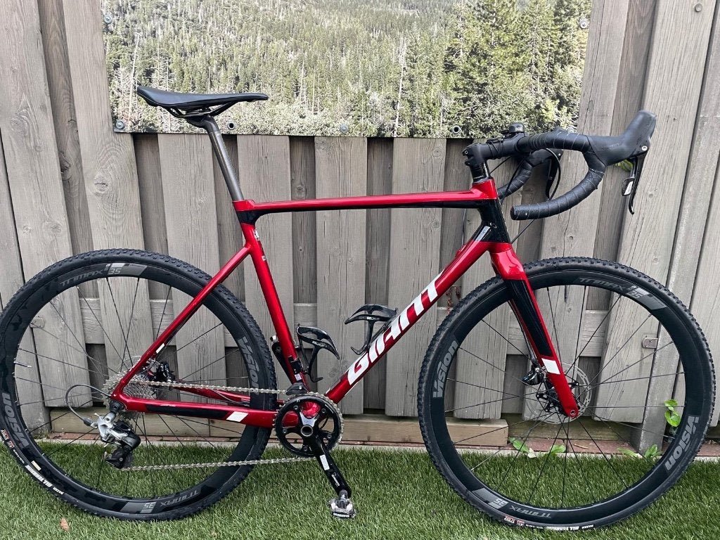 Giant TCX gravelbike - cyclocross maat ML, Fietsen en Brommers, Ophalen, Gebruikt, 10 tot 15 versnellingen, Aluminium
