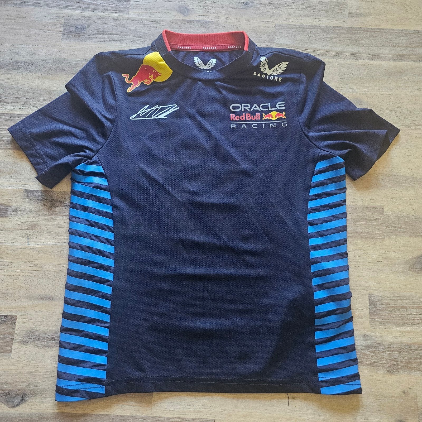 Max Verstappen T-shirt maat 134 in nieuwstaat, Jongen of Meisje, Red Bull Racing, Ophalen of Verzenden, Zo goed als nieuw