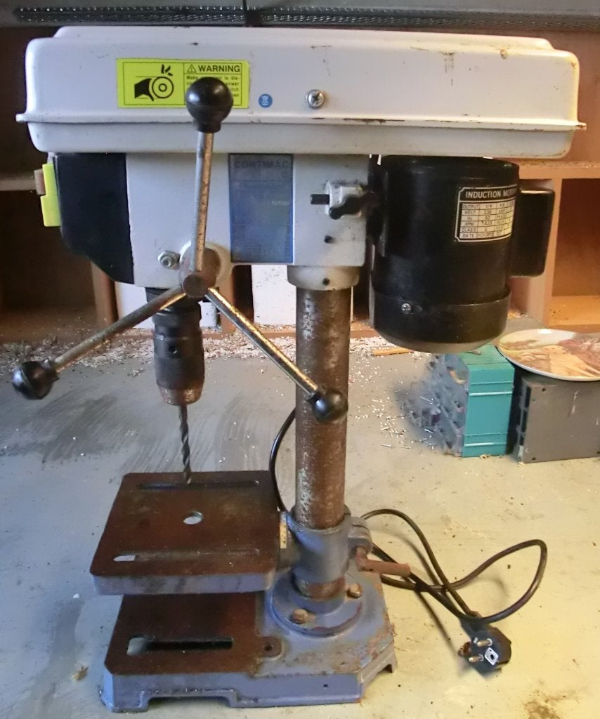Contimac CH-6 tafelkolomboormachine, Doe-het-zelf en Verbouw, Ophalen, Gebruikt, Kolomboormachine