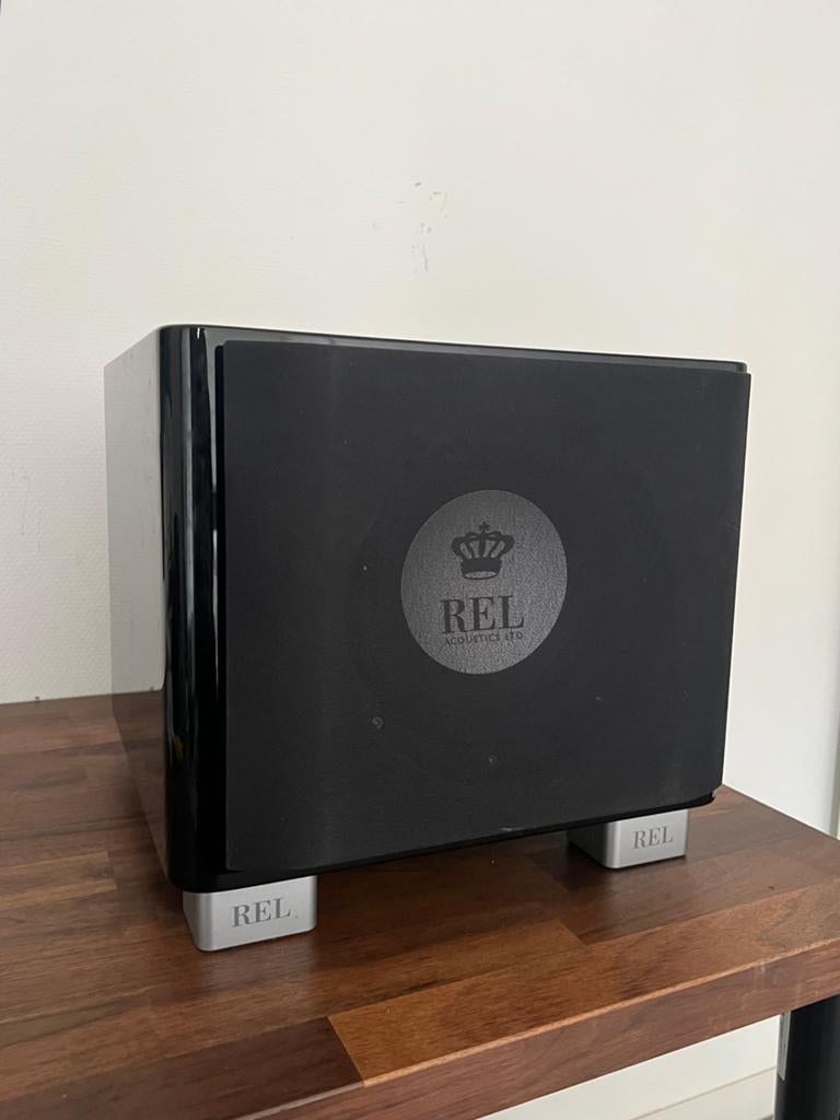 REL T/7x, Audio, Tv en Foto, Luidsprekers, Subwoofer, Zo goed als nieuw, 120 watt of meer, Ophalen