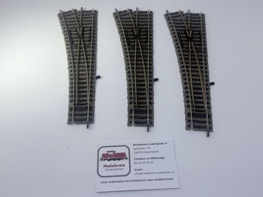 Fleischmann 6140 - Wissel links (3 stuks)