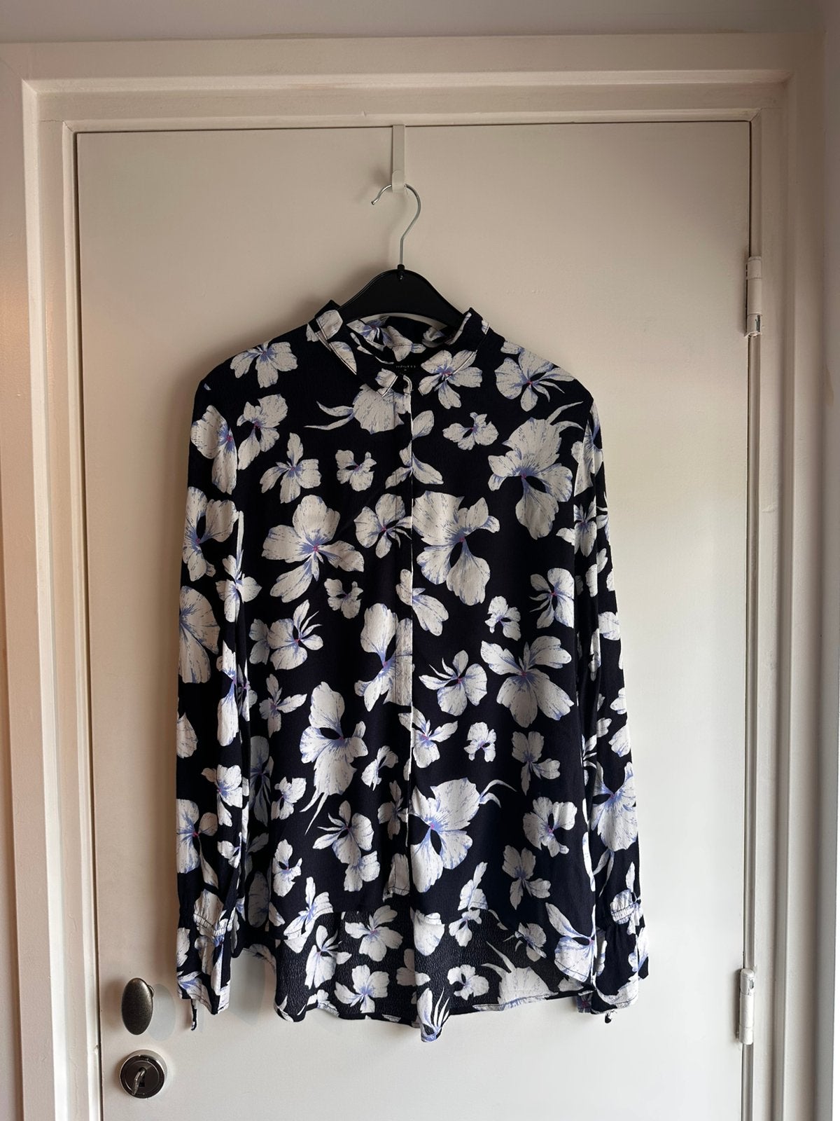 MbyM Marida blouse - maat S, Ophalen of Verzenden, Zo goed als nieuw, Maat 36 (S), Blauw