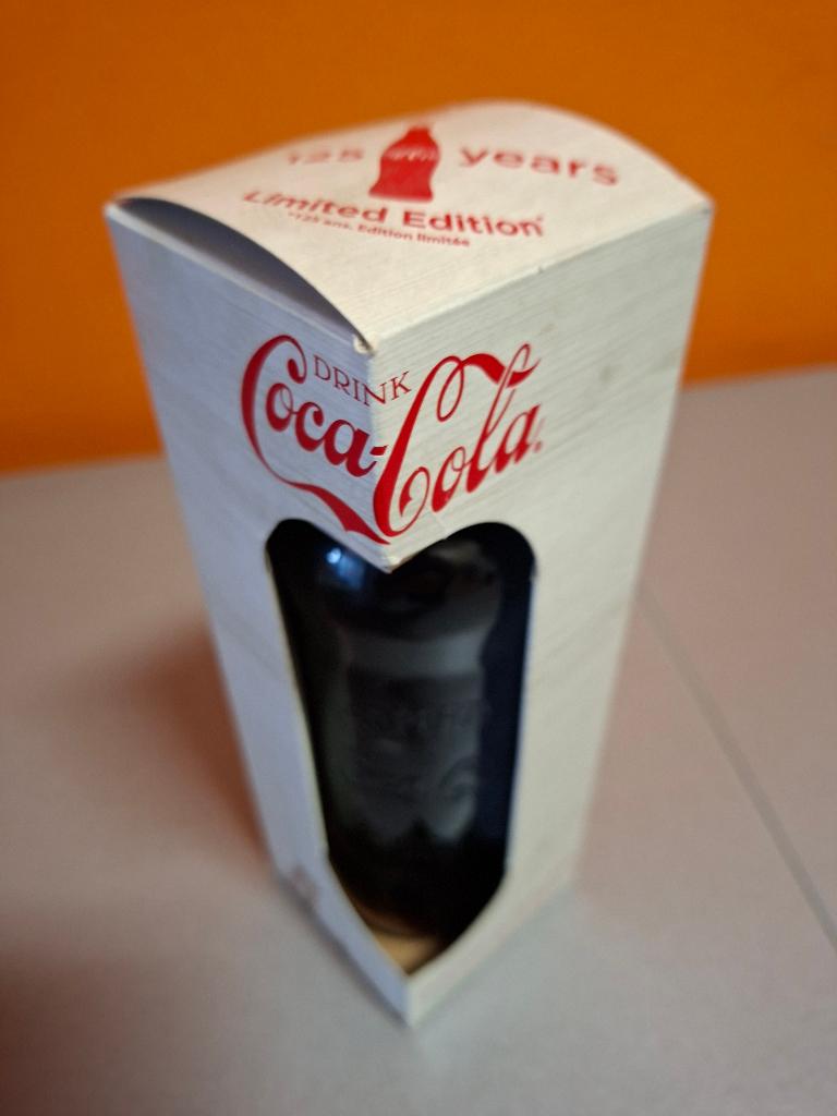 coca cola flesje  125 jaar limited edition, Verzamelen, Ophalen of Verzenden, Nieuw, Flesje(s), Overige merken