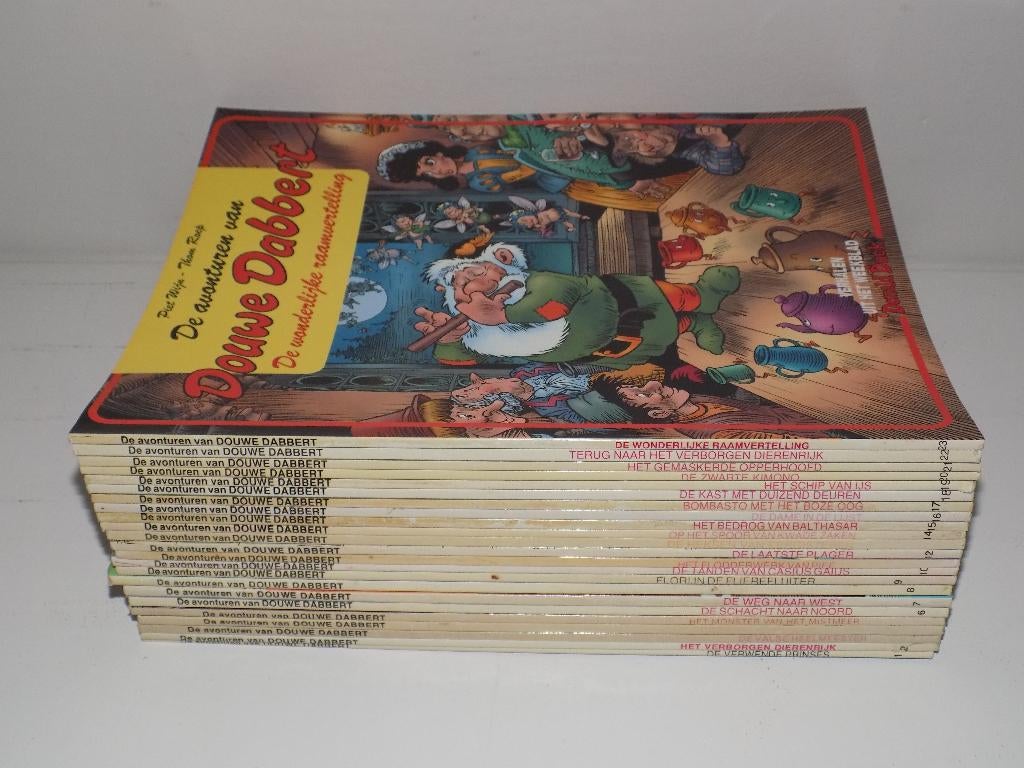 Douwe Dabbert ~ Complete serie 1 t/m 23 + nieuwe Klok!, Boeken, Complete serie of reeks, Ophalen of Verzenden, Gelezen, Piet Wijn, Thom Roep