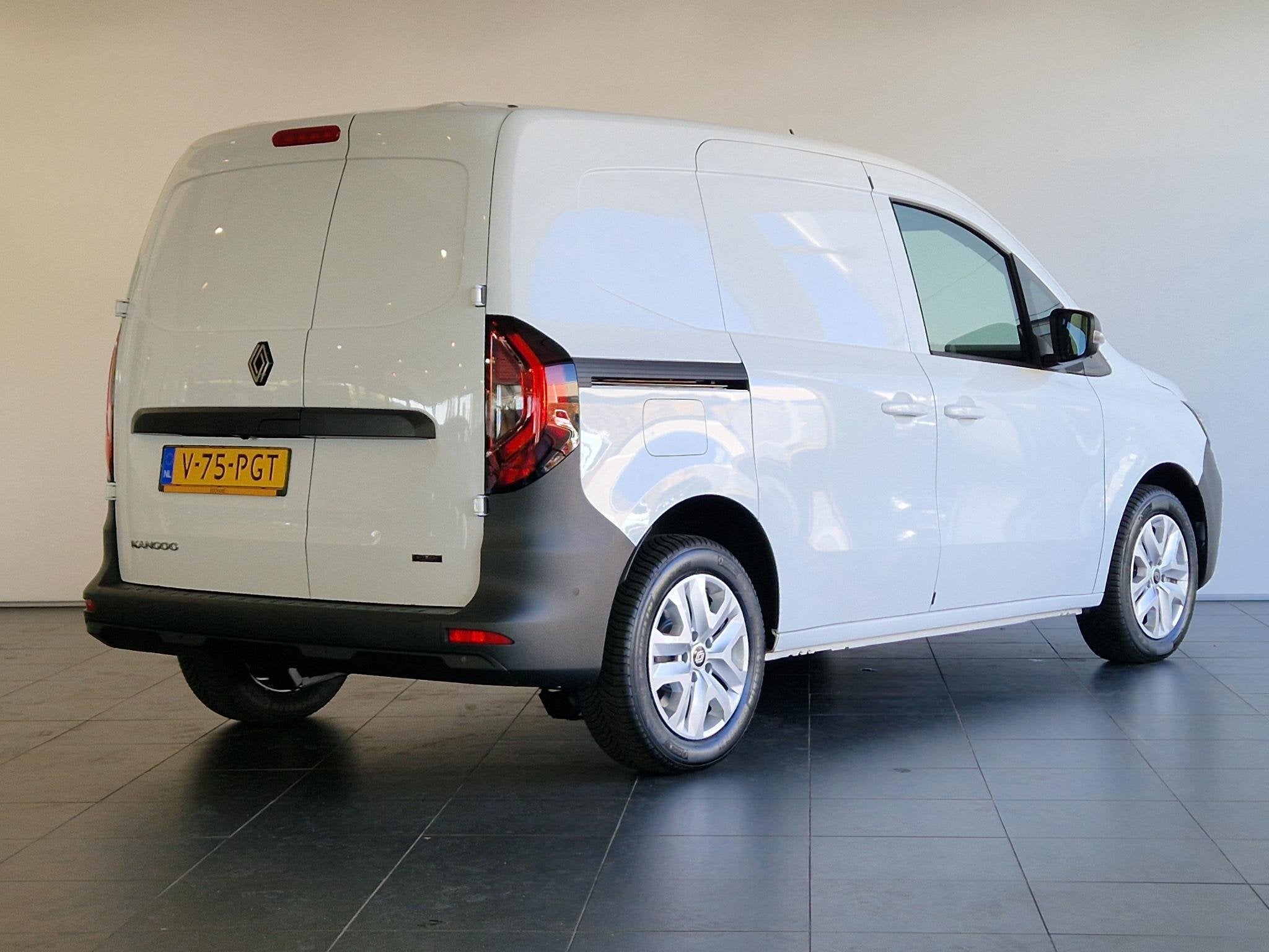 Renault Kangoo E-Tech Advance L1 44 kWh DEMO | ACHTERUITRIJC, Auto's, Bestelauto's, Stof, Renault, Origineel Nederlands, 2 stoelen