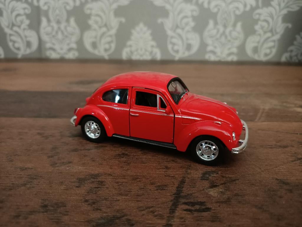 Volkswagen Kever (Rood) WELLY NIEUW !!!, Verzenden, Nieuw, Auto, Overige merken
