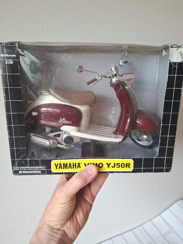 Yamaha Vino YJ50R Retro Scooter Model >>1:6<< - Newray, Ophalen of Verzenden, Nieuw, Auto