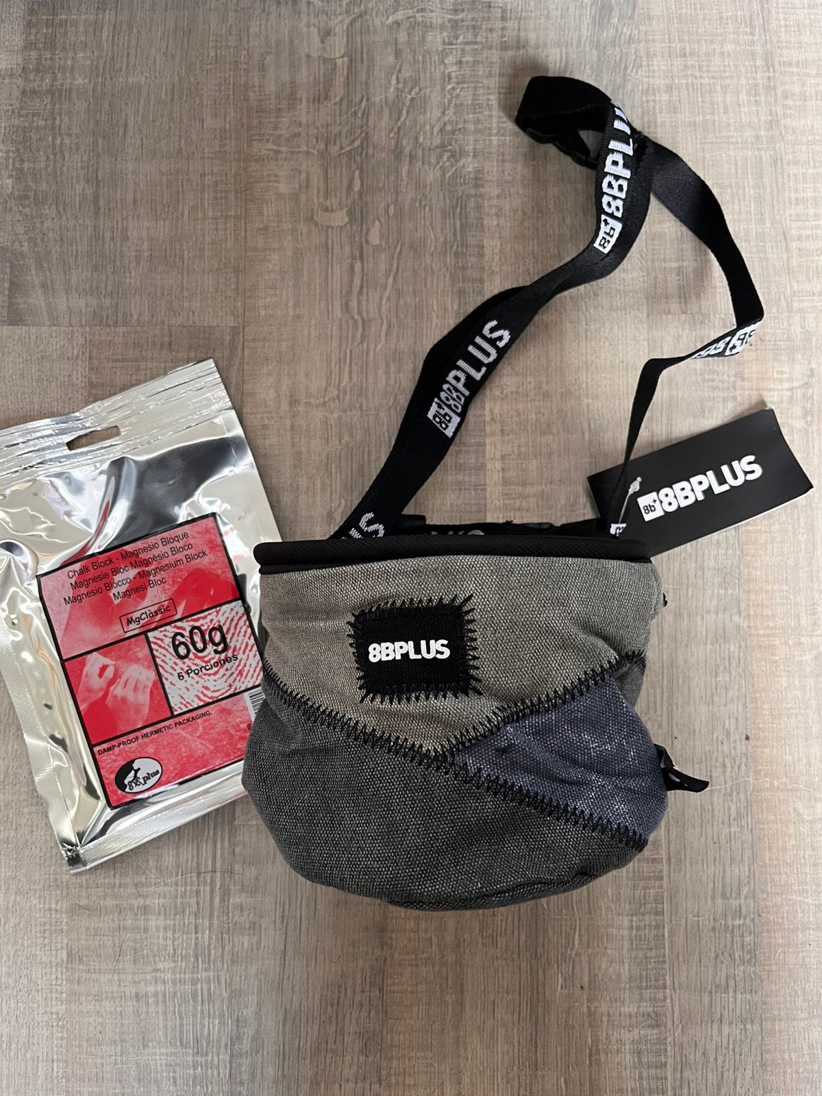 krijtzak / climbing chalk bag, Ophalen of Verzenden, Zo goed als nieuw, Klimsport-accessoire