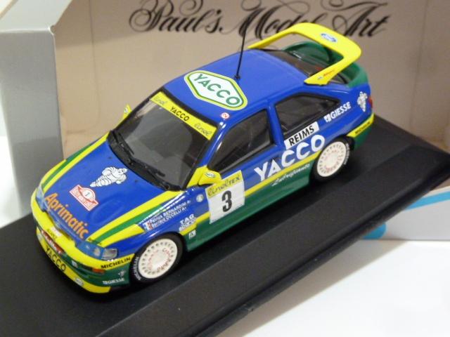 Minichamps Ford Escort Cosworth Yacco 1996 1:43 430968203, Hobby en Vrije tijd, Ophalen of Verzenden, Nieuw, Auto, MiniChamps
