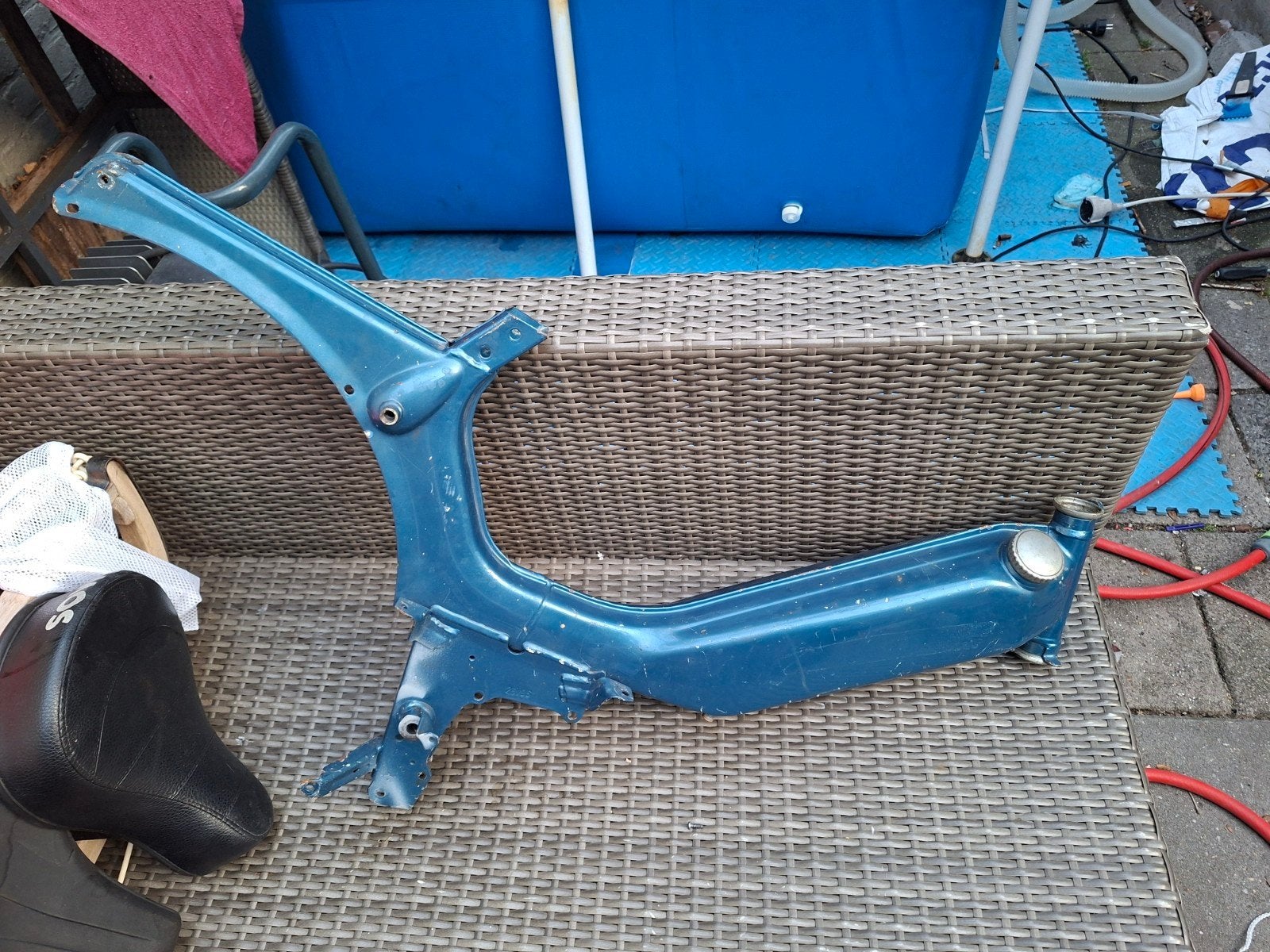 Tomos frame zonder kenteken, Ophalen, Gebruikt, Frame