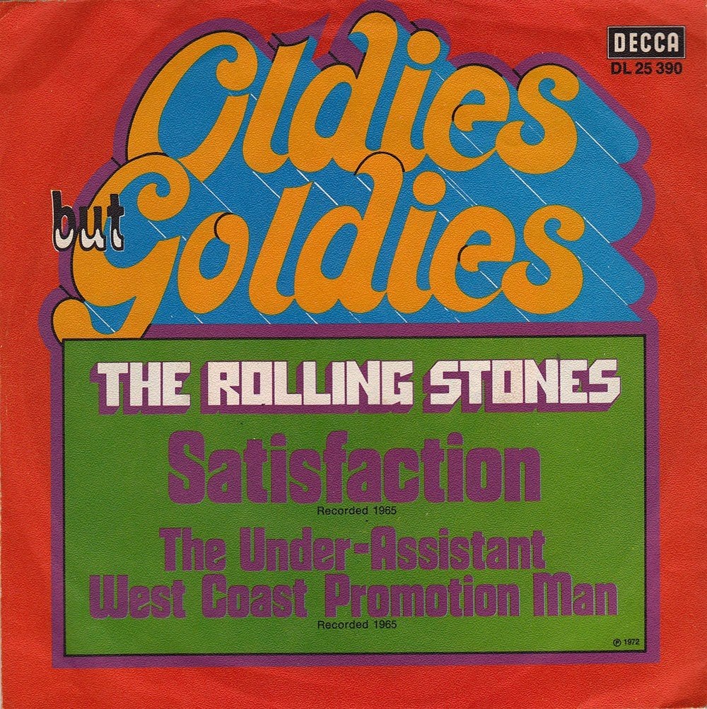 Rolling Stones - Satisfaction 7", Ophalen of Verzenden, Zo goed als nieuw, 7 inch, Rock en Metal
