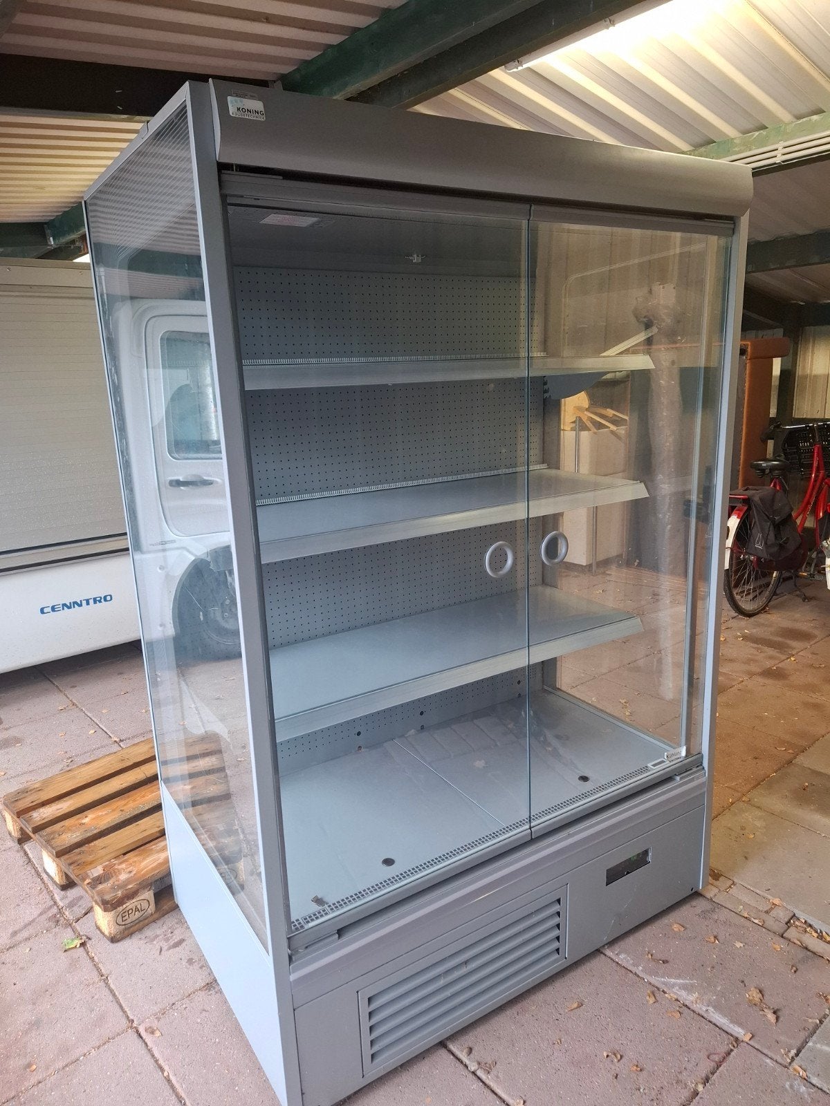 multideck wandkoeling, Ophalen