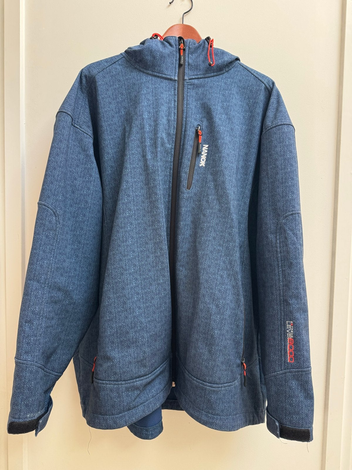 Nanok heren jas - Comfortabele en duurzame jas, Verzenden, Gedragen, Overige maten, Blauw