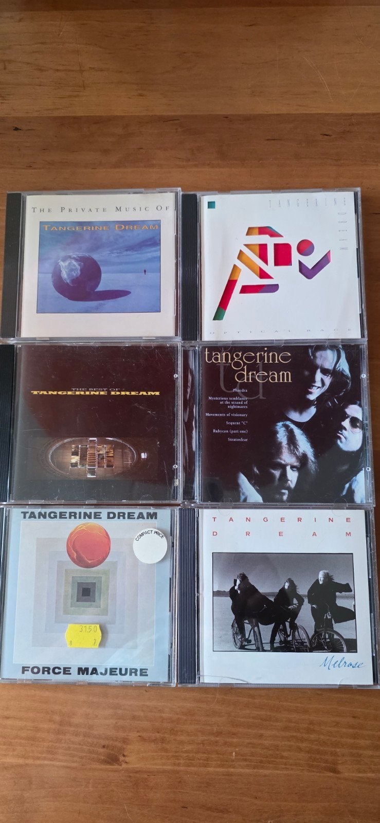 Tangerine Dream CD collectie - 6 albums, Ophalen of Verzenden, Gebruikt, Album, Inclusief boekje