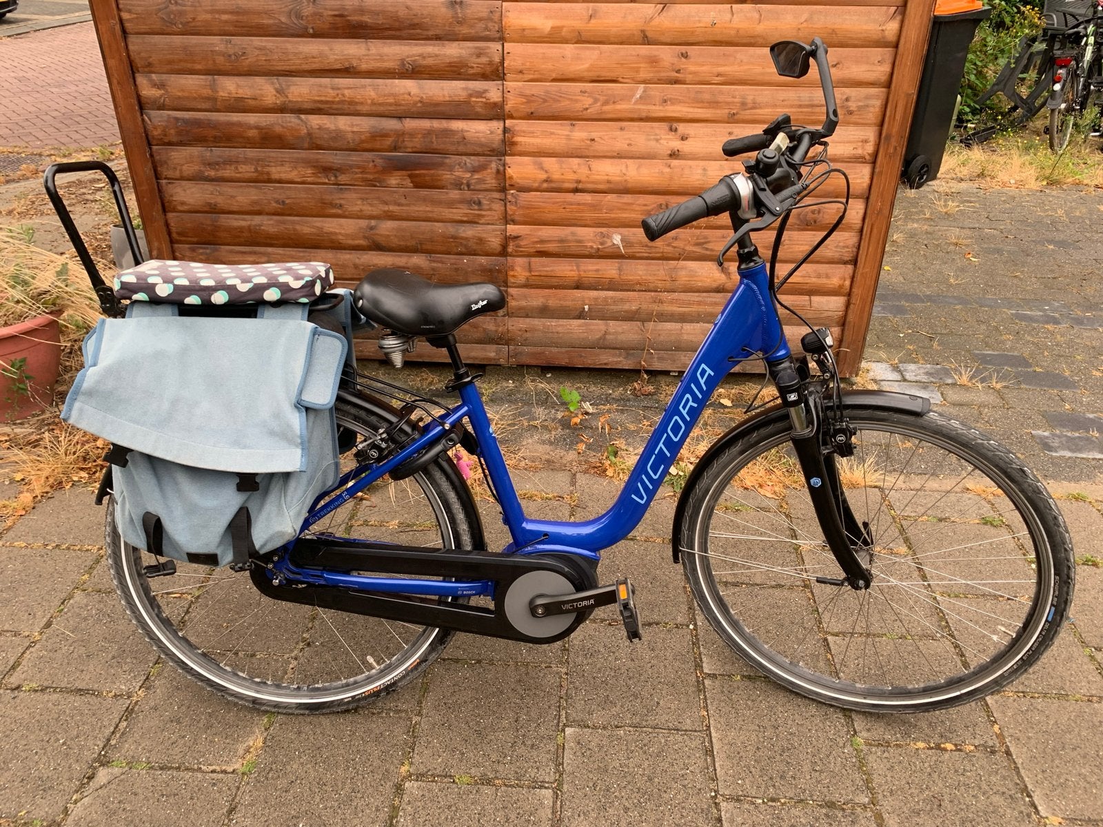 Victoria E-Trekking 7-speed elektrische fiets met Bosch moto, Zo goed als nieuw, Minder dan 47 cm, 30 tot 50 km per accu, Ophalen