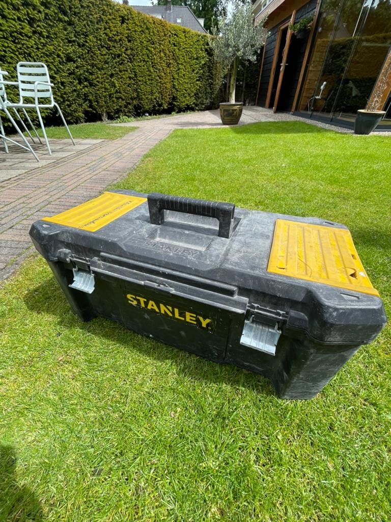 Stanley gereedschapskist - robuust en ruim, Ophalen, Gebruikt