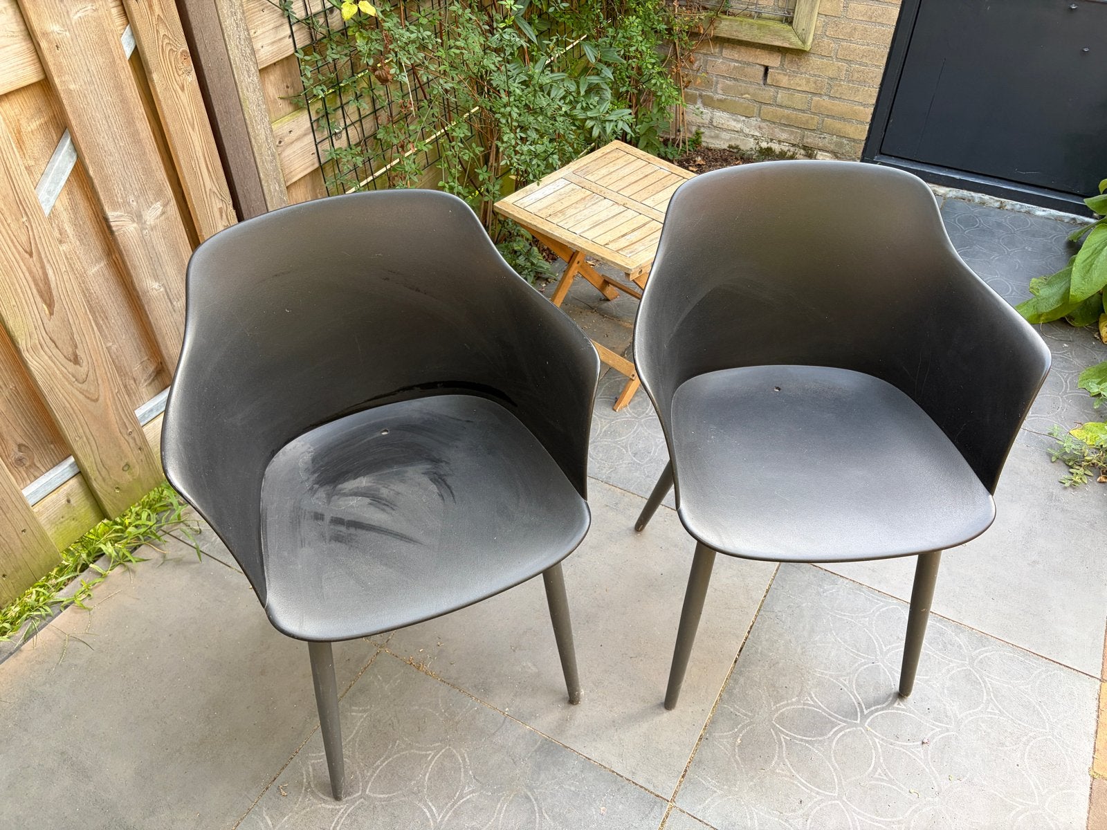 2 LIFE stoelen voor buiten - Kwalitatief zeer goed!, Tuin en Terras, Tuinstoelen, Ophalen, Gebruikt, Kunststof