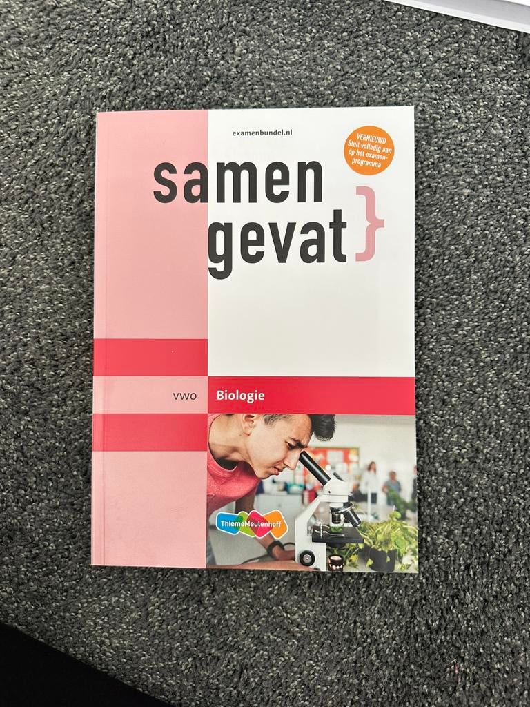 Samengevat Bilogie VWO, Boeken, Verzenden, Zo goed als nieuw, VWO, Biologie