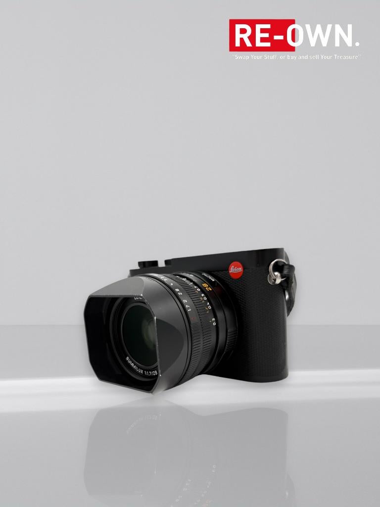 Leica Q2 19050 ( + doos + garantie), ., Ophalen of Verzenden, Zo goed als nieuw, 47 Megapixel